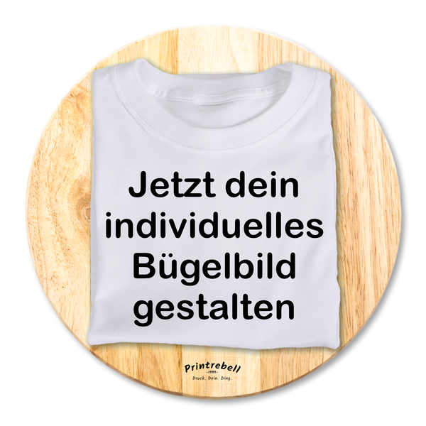 Bügelbilder selbst gestalten - Bügelbilder online erstellen - Bügelbilder drucken lassen