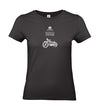 Damen T-Shirt - Motorrad Vintage Motorcycle Bike - 100% Baumwolle ÖkoTex Handmade - Laake®