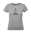 Damen T-Shirt - Motorrad Vintage Motorcycle Bike - 100% Baumwolle ÖkoTex Handmade - Laake®