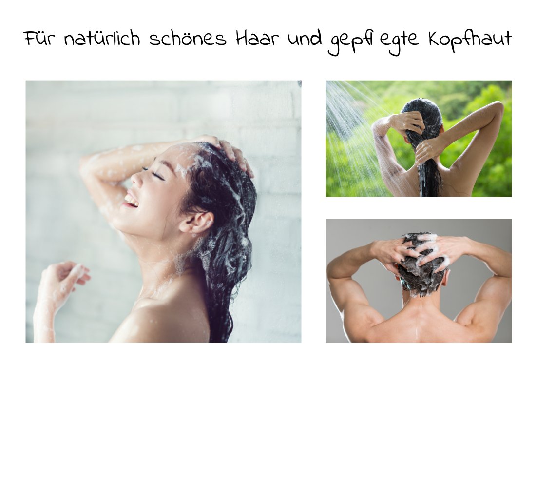 Festes Shampoo Kamille & Zitrone - für glänzendes blondes Haar vegan unverpackt Bar 5,90EUR / 100g - Laake®